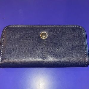 Blue wallet